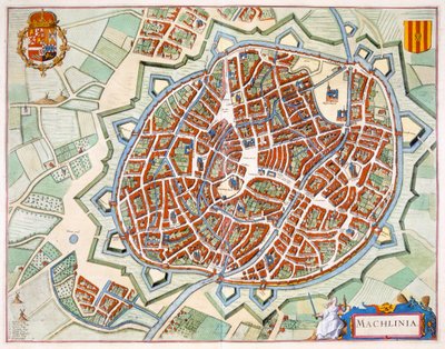 Mechelen, 1649 da Joan Blaeu